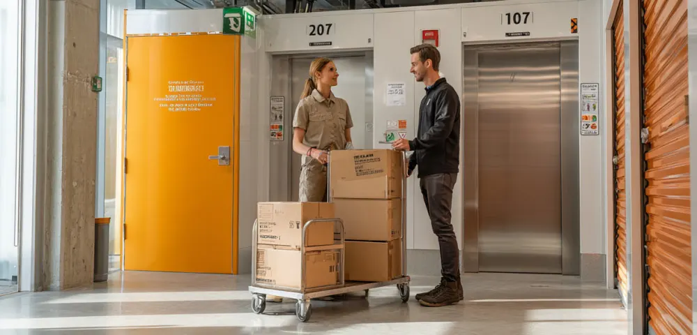 How does self storage work