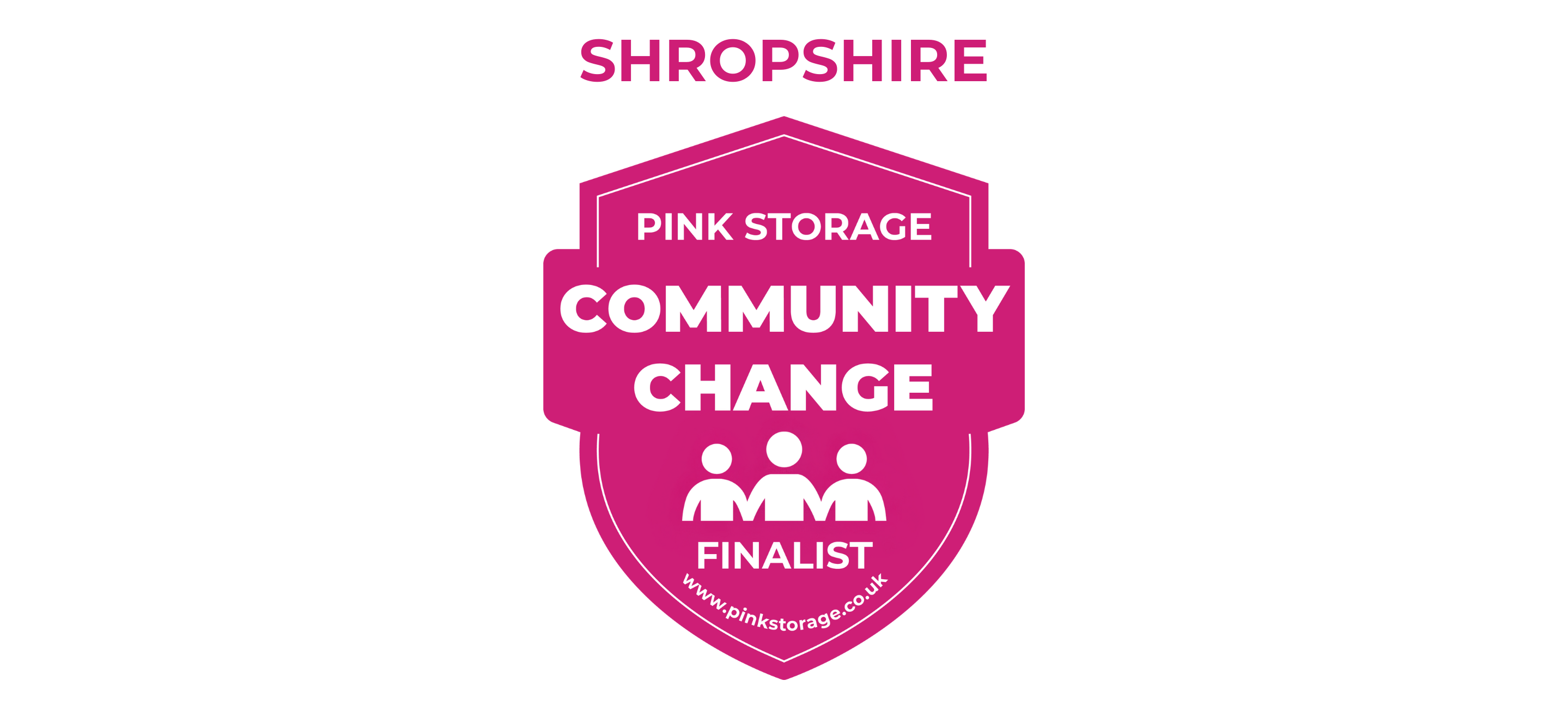 Vote for Good Causes in Shropshire with The Pink Storage Community Change Initiative