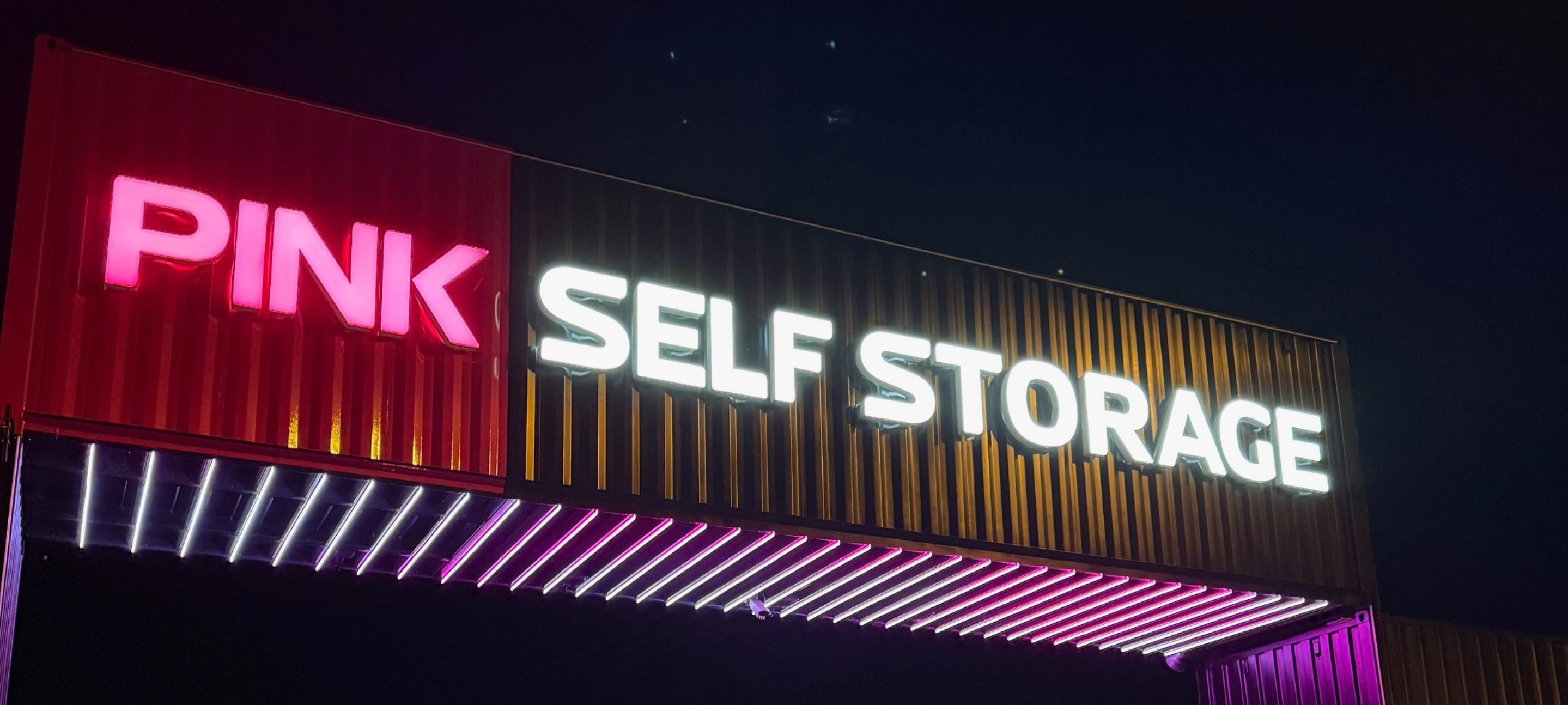 Pink Storage Illuminates the Self Storage Industry with 60,000 LEDs
